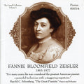 the album cover for Fannie Bloomfield Zeisler - Fannie Bloomfield Zeisler Piano / Various