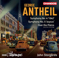 the album cover for John StorgÃ¥rds - George Antheil: Orchestral Works, Vol.1
