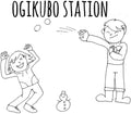 the album cover for Ogikubo Station - Ogikubo Station