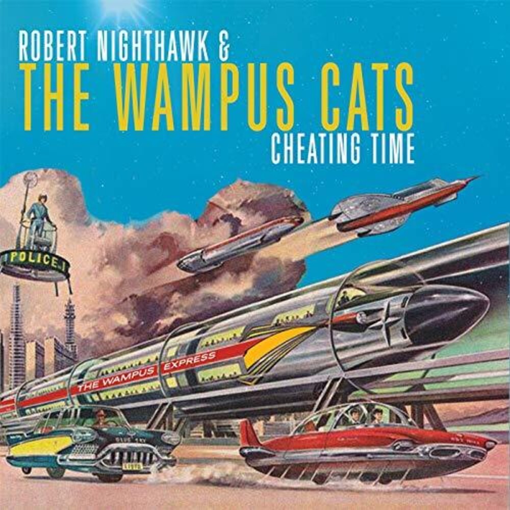 the album cover for Robert Nighthawk & Wampus Cats - Cheating Time
