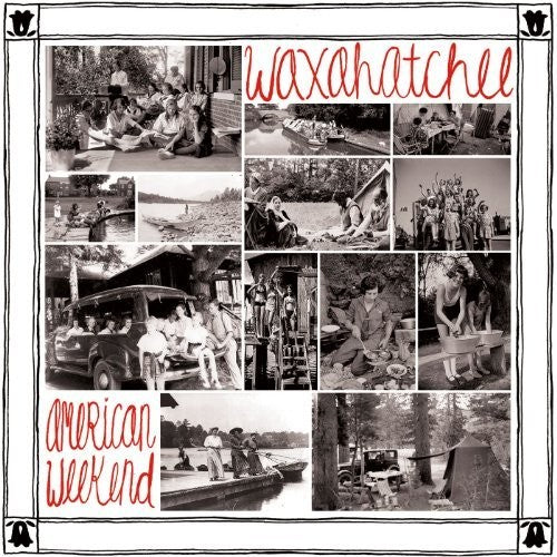 the album cover for Waxahatchee - American Weekend [Limited Edition White LP]