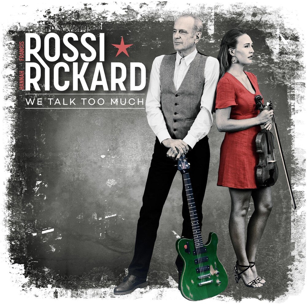 the album cover for Francis Rossi / Rickard,Hannah - We Talk Too Much
