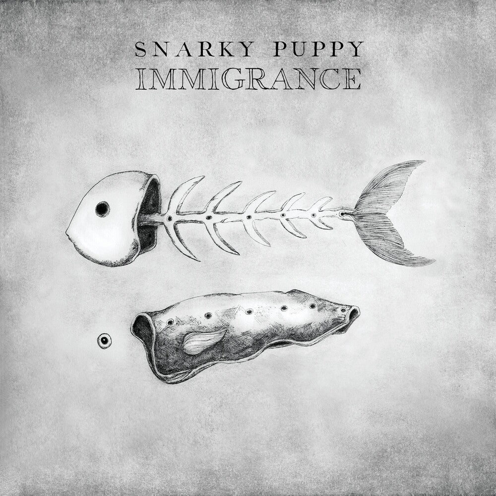 the album cover for Snarky Puppy - Immigrance