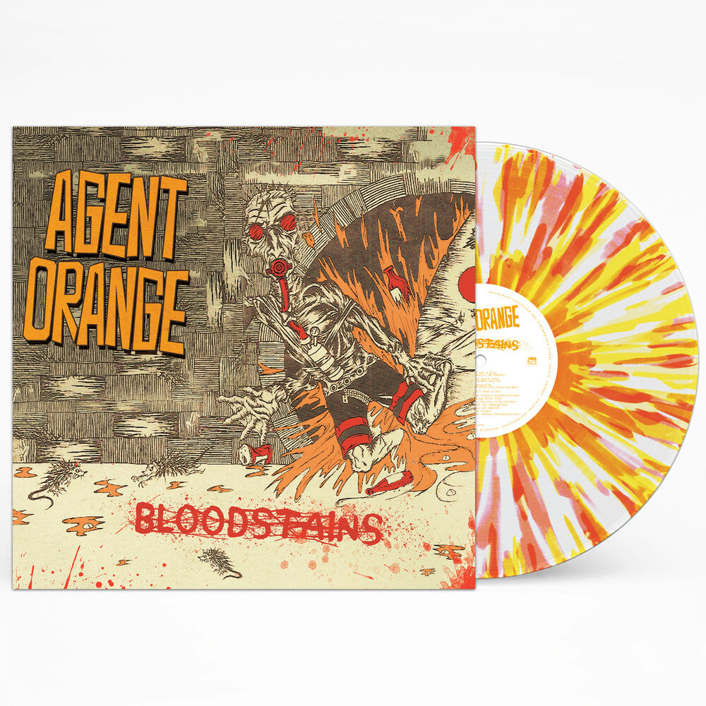 the album cover for Agent Orange - Bloodstains [Limited Edition] (Org)