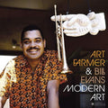 the album cover for Art Farmer / Evans,Bill - Modern Art [180 Gram] (Spa)
