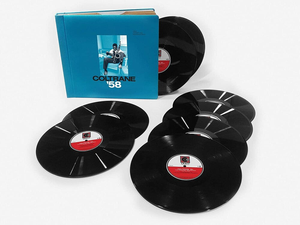 the album cover for John Coltrane - Coltrane '58: The Prestige Recordings [LP Box Set]