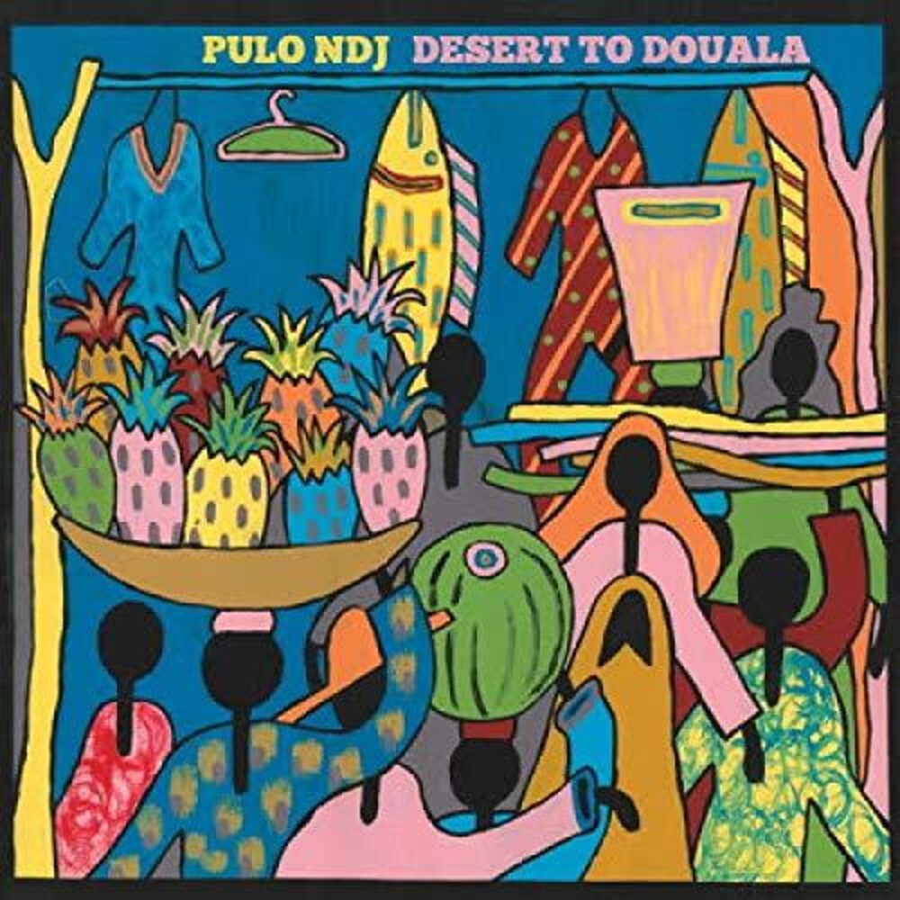 the album cover for Pulo Ndj - From Desert To Douala