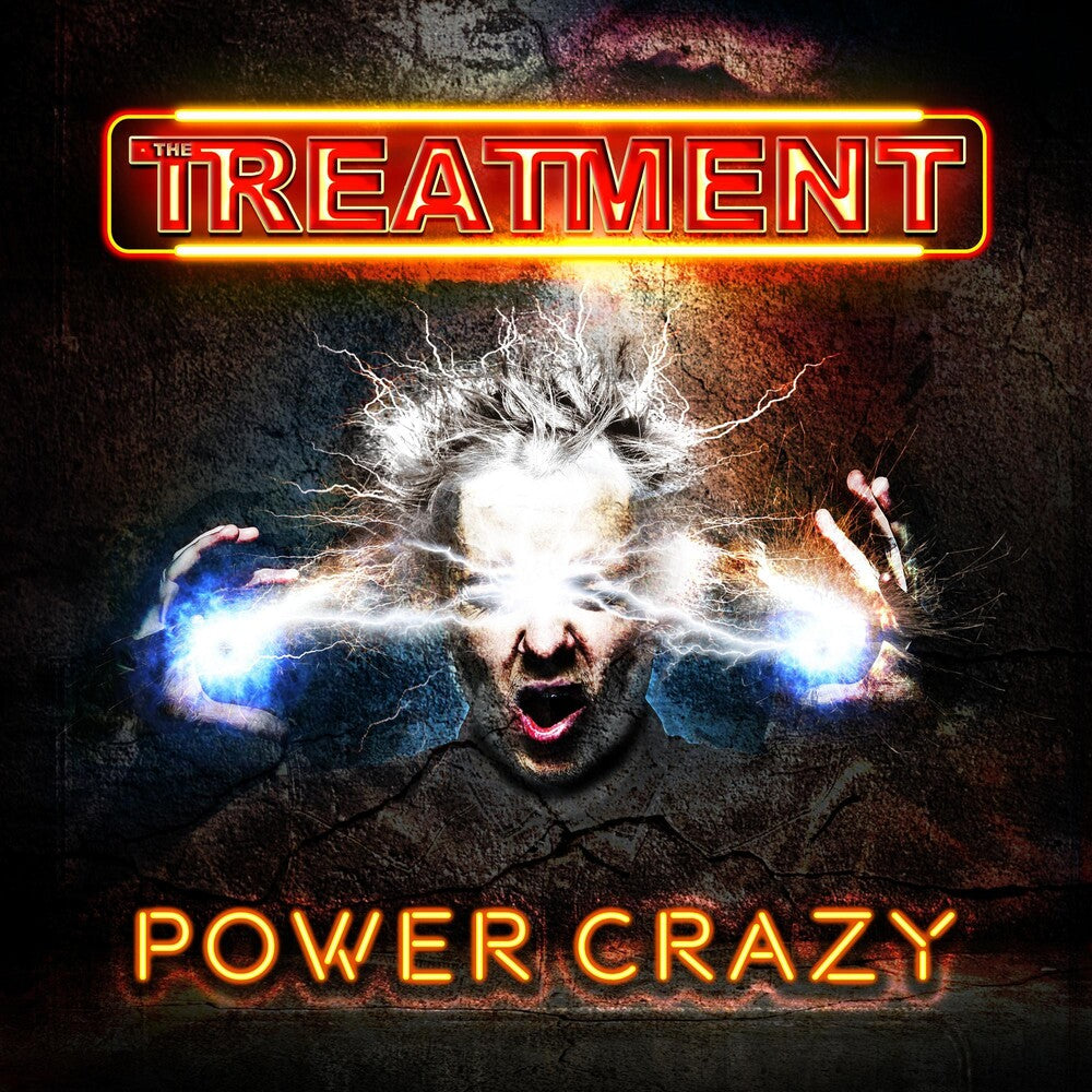 the album cover for Treatment - Power Crazy