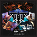 the album cover for TNT - Encore - Live In Milan