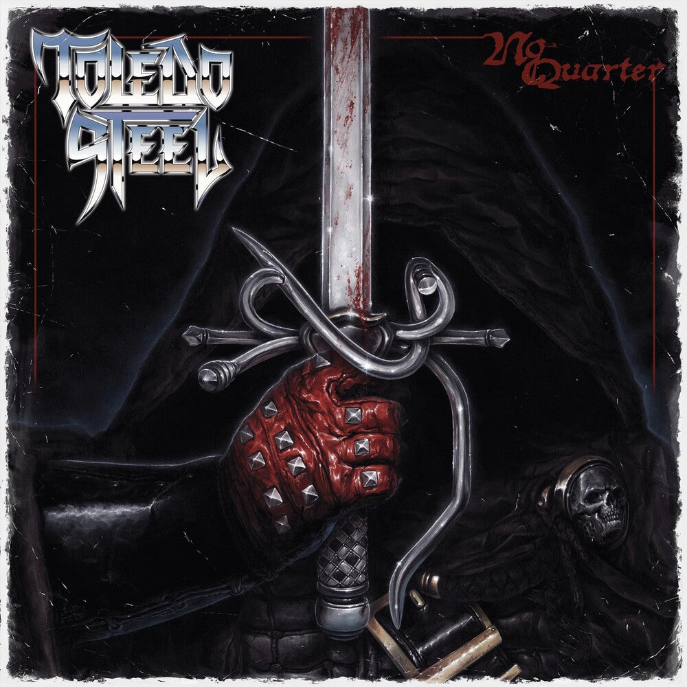 the album cover for Toledo Steel - No Quarter