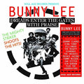 the album cover for Bunny Lee - Soul Jazz Records Presents Bunny Lee: Dreads Enter the Gates with  Praise - The Mighty Striker Shoots the Hits