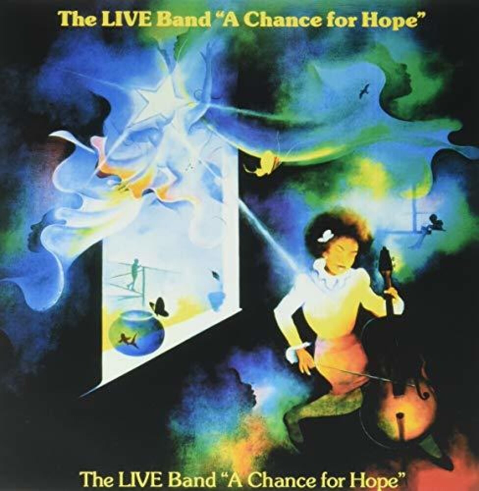 the album cover for The Live Band - A Chance For Hope