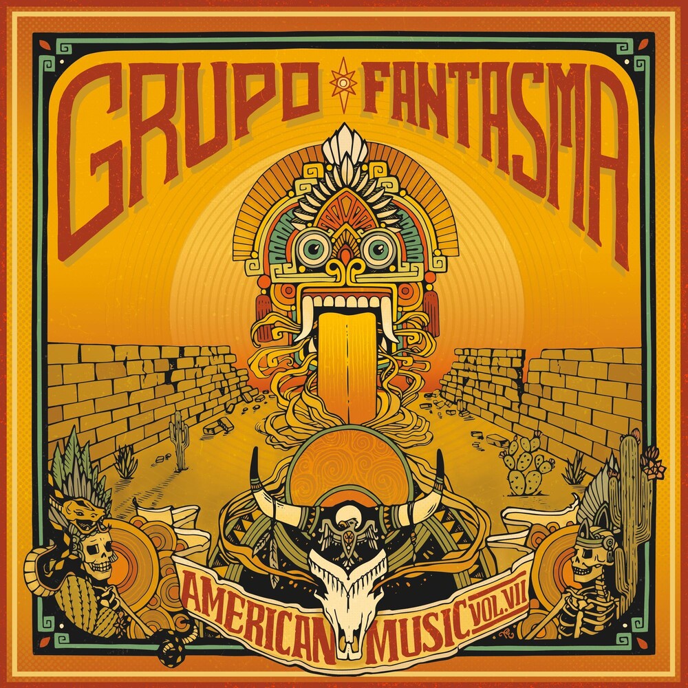the album cover for Grupo Fantasma - American Music: Volume 7