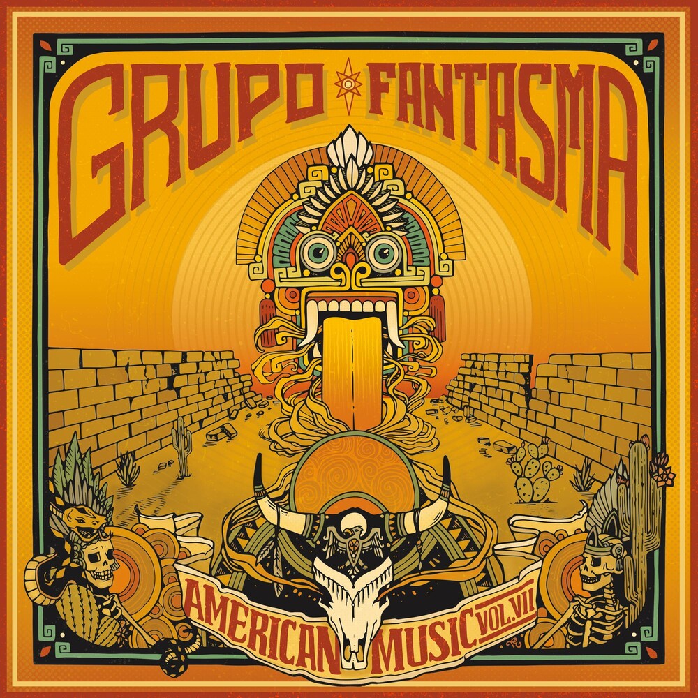 the album cover for Grupo Fantasma - American Music: Volume 7