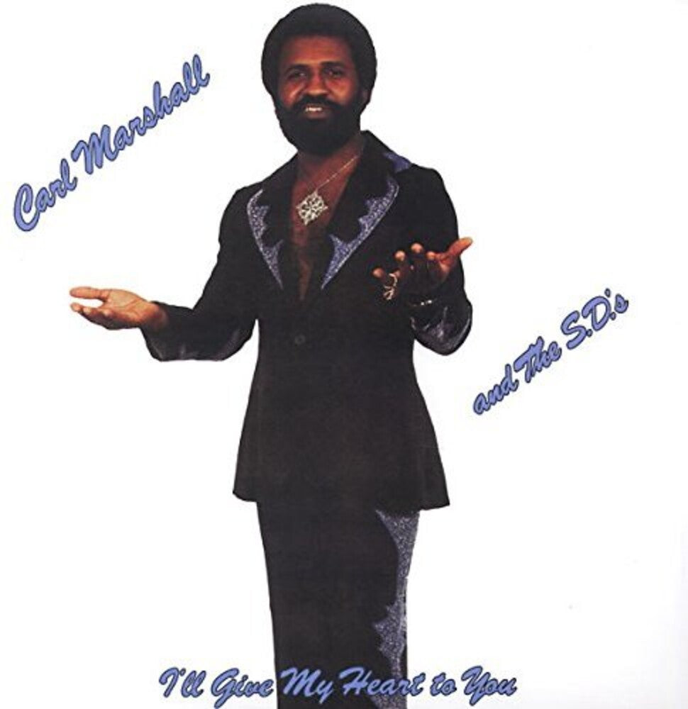 the album cover for Carl Marshall - I'll Give My Heart To You