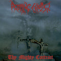 the album cover for Rotting Christ - Mighty Contract