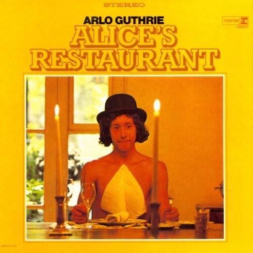 the album cover for Arlo Guthrie - Alice's Restaurant [LP Summer Of Love Exclusive]