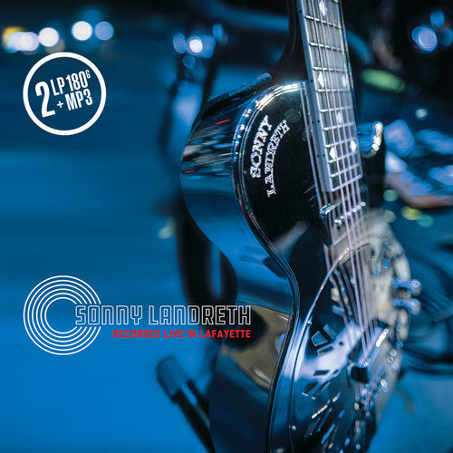 the album cover for Sonny Landreth - Recorded Live In Lafayette [2LP]