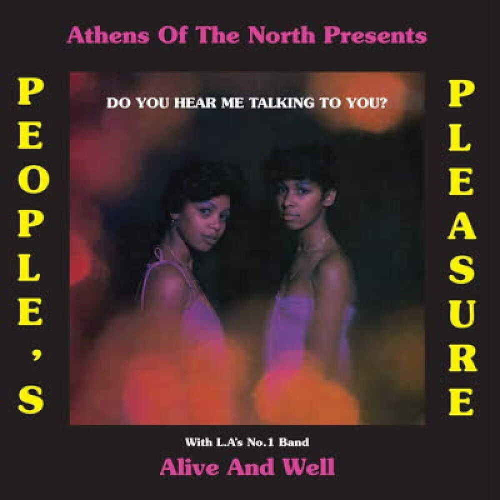 the album cover for Peoples Pleasure / Alive & Well - Do You Hear Me Talking To You?