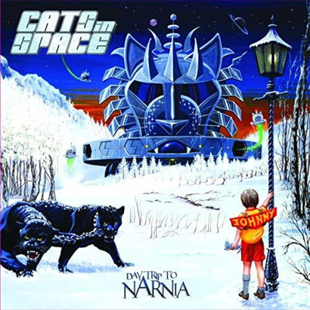 the album cover for Cats in Space - Day Trip To Narnia