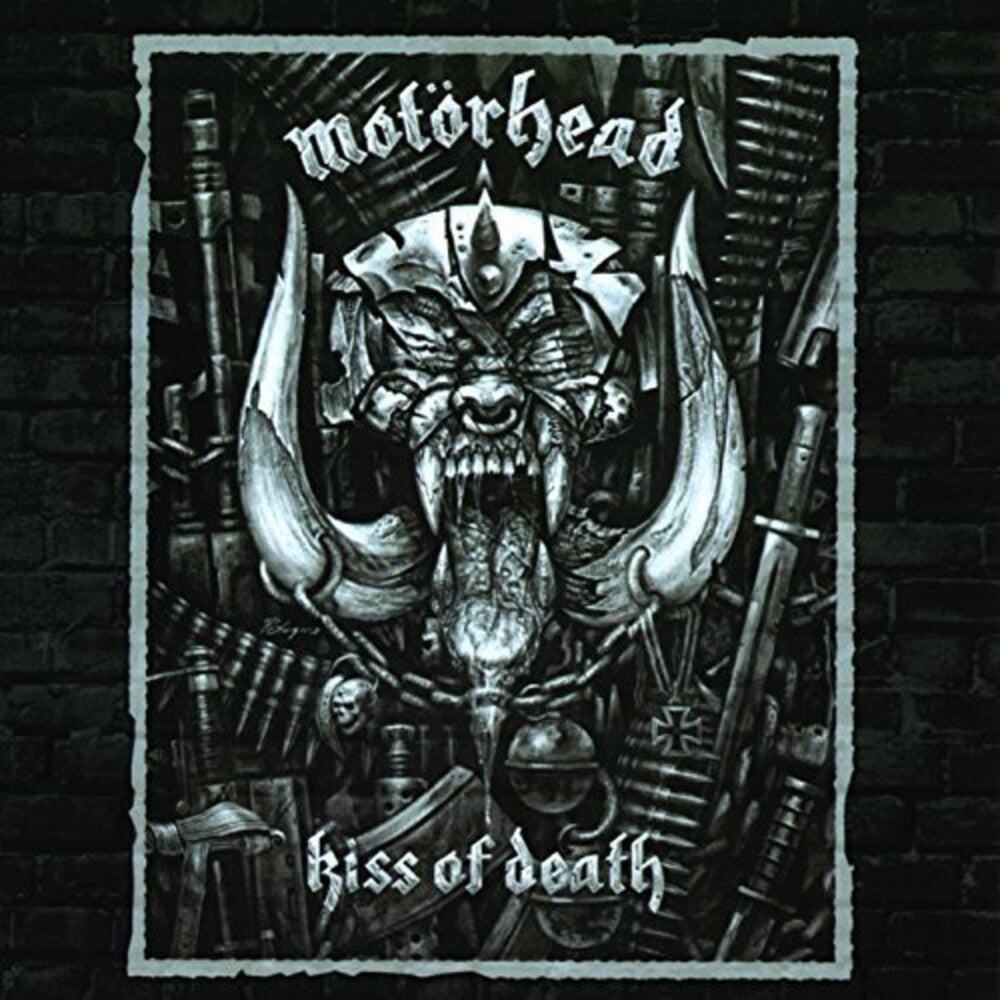the album cover for Motörhead - Kiss Of Death