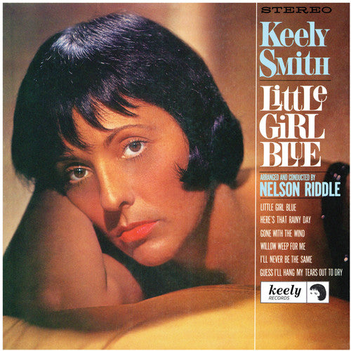 the album cover for Keely Smith - Little Girl Blue / Little Girl New