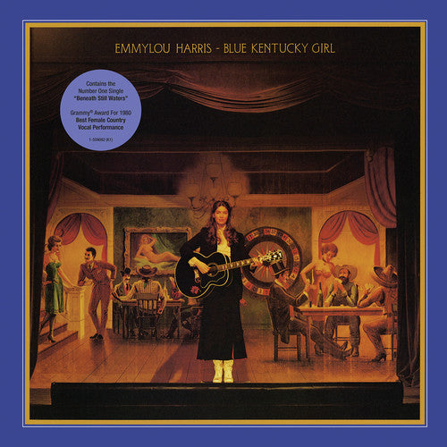 the album cover for Emmylou Harris - Blue Kentucky Girl [LP]