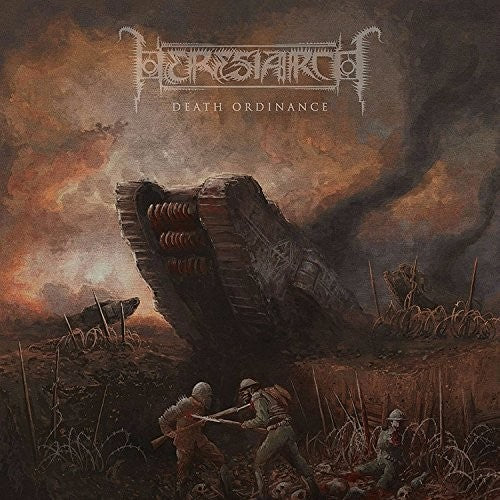 the album cover for Heresiarch - Death Ordinance