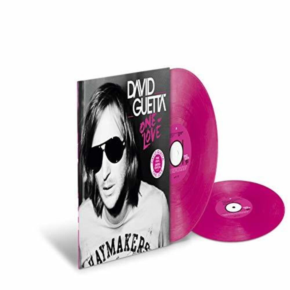 the album cover for David Guetta - One Love [Colored Vinyl] [Limited Edition] (Pnk)
