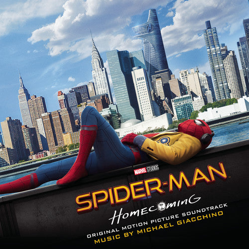 the album cover for Michael Giacchino - Spider-Man: Homecoming (Original Motion Picture Soundtrack)