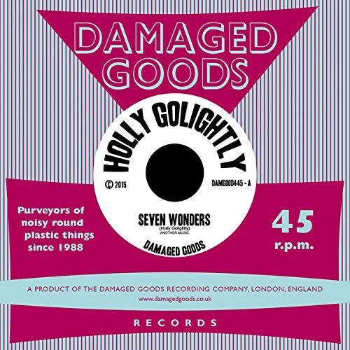 the album cover for Holly Golightly - Seven Wonders / Nothing Lost