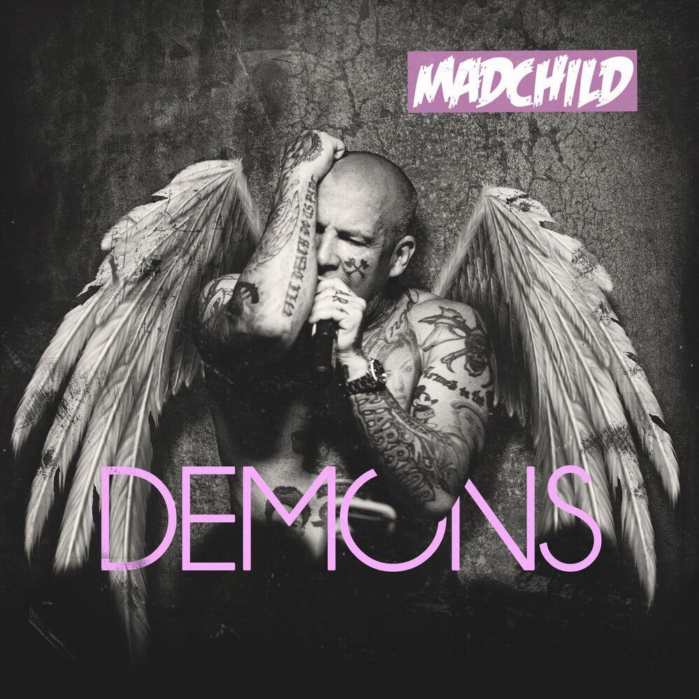 the album cover for Madchild - Demons