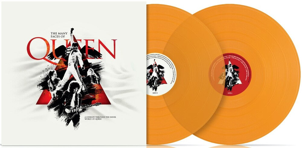 the album cover for Many Faces Of Queen / Various - Many Faces Of Queen / Various [Colored Vinyl] (Gate) [Limited Edition]