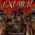 the album cover for Exumer - Hostile Defiance