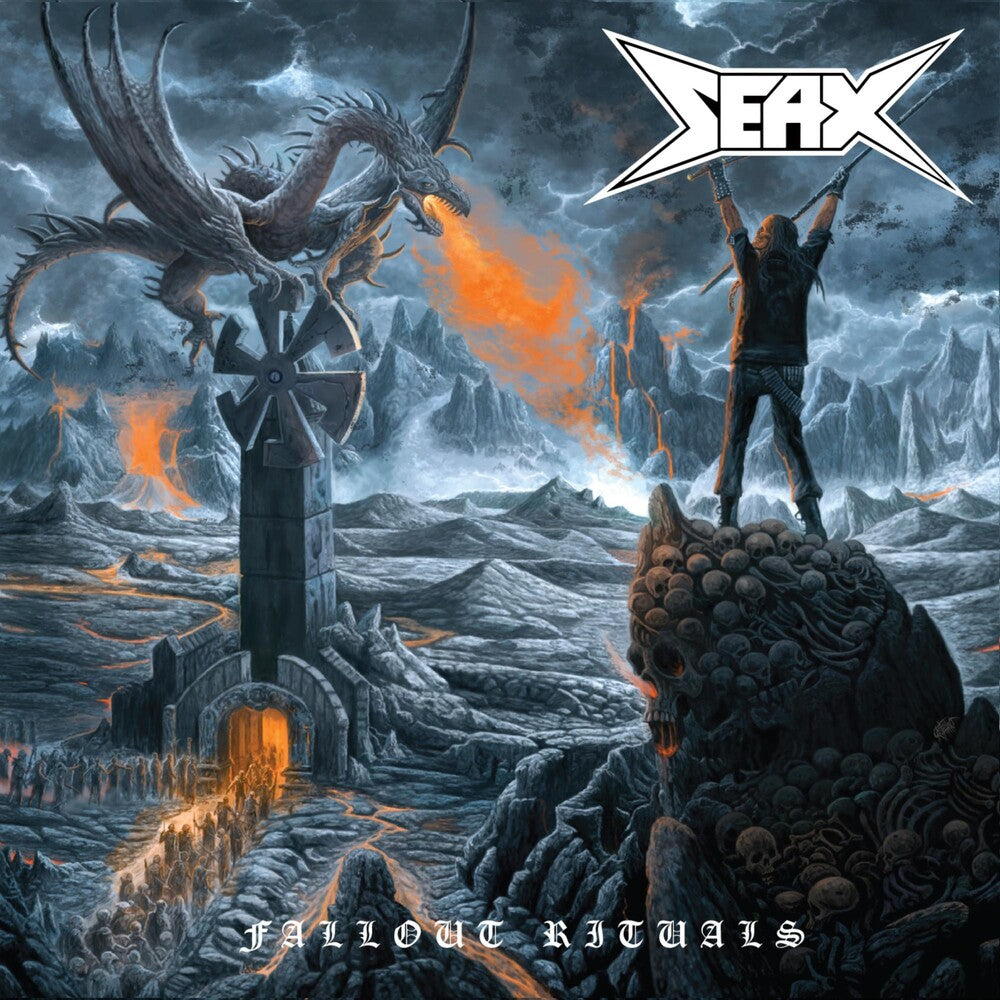 the album cover for Seax - Fallout Rituals