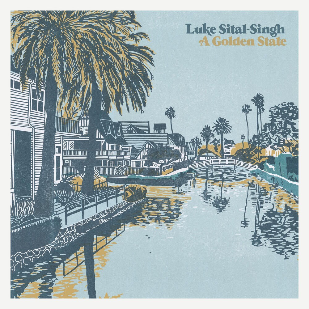the album cover for Luke Sital-Singh - Golden State
