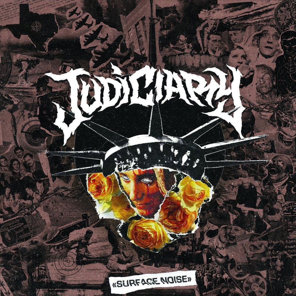 the album cover for Judiciary - Surface Noise