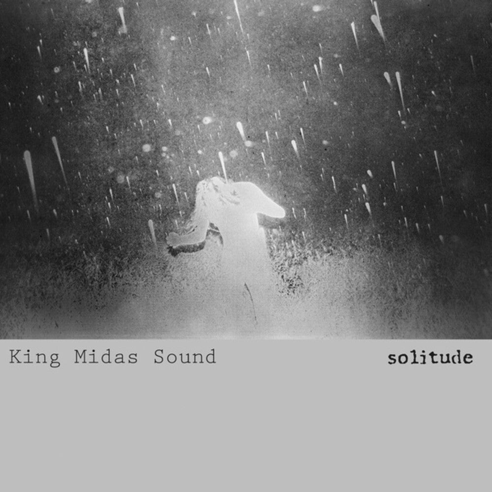 the album cover for King Midas Sound - Solitude