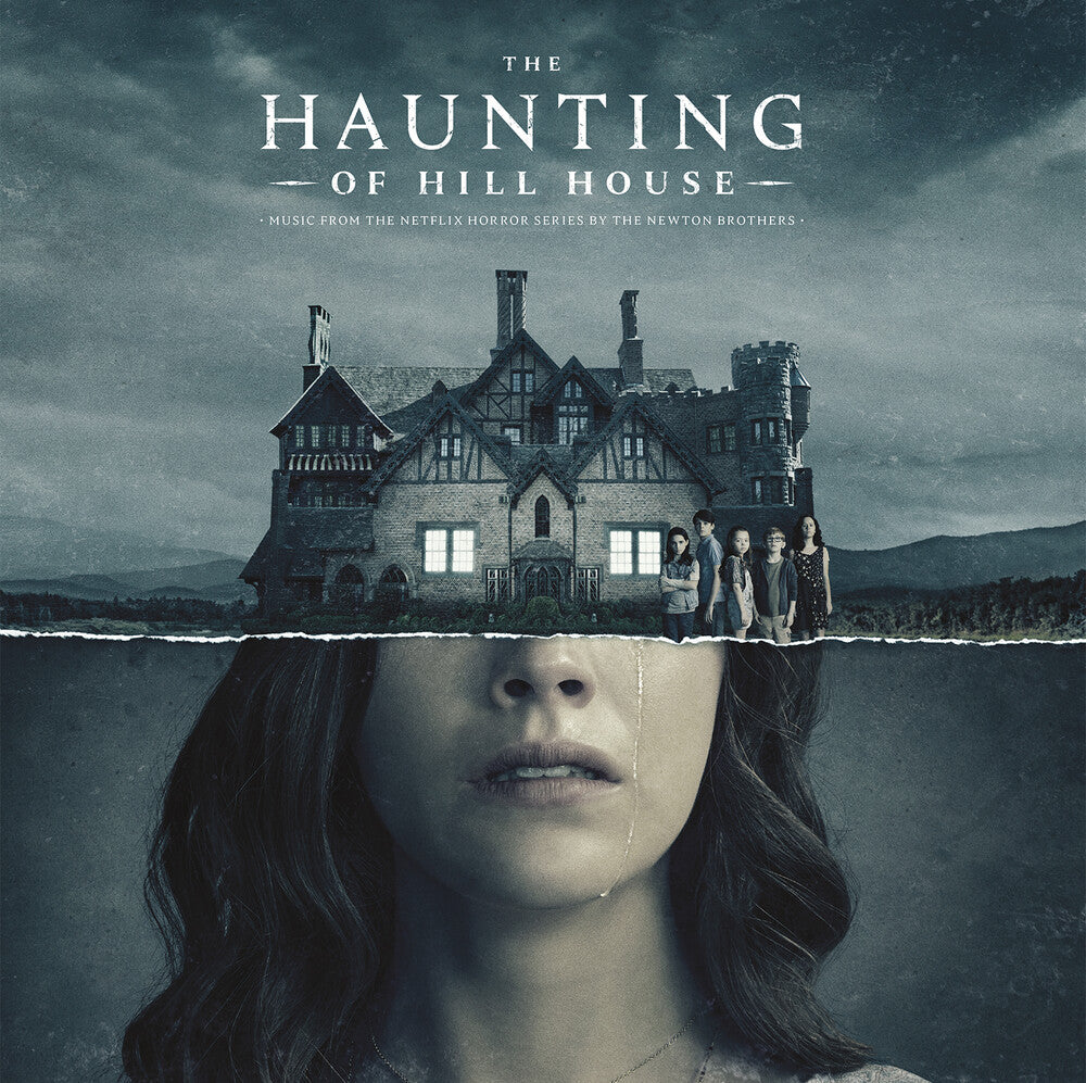the album cover for The Newton Brothers - Haunting Of Hill House (Blue) (Grn) [180 Gram]