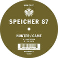 the album cover for Hunter / Game - Speicher 87