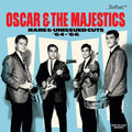 the album cover for Oscar & Majestics - Rare & Unissued Cuts '64-'66 (10in) [Colored Vinyl] (Red)