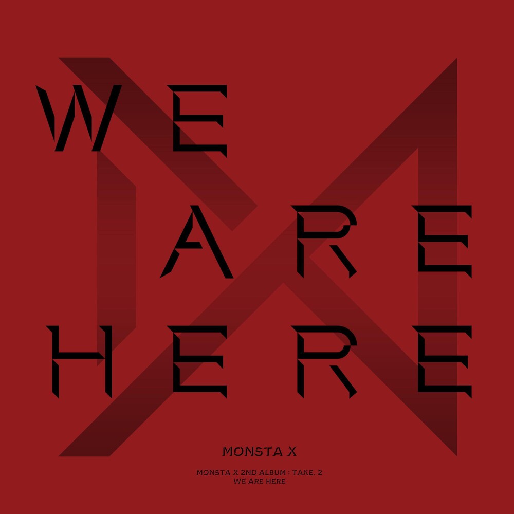 the album cover for Monsta X - Take.2 We Are Here. [Import]