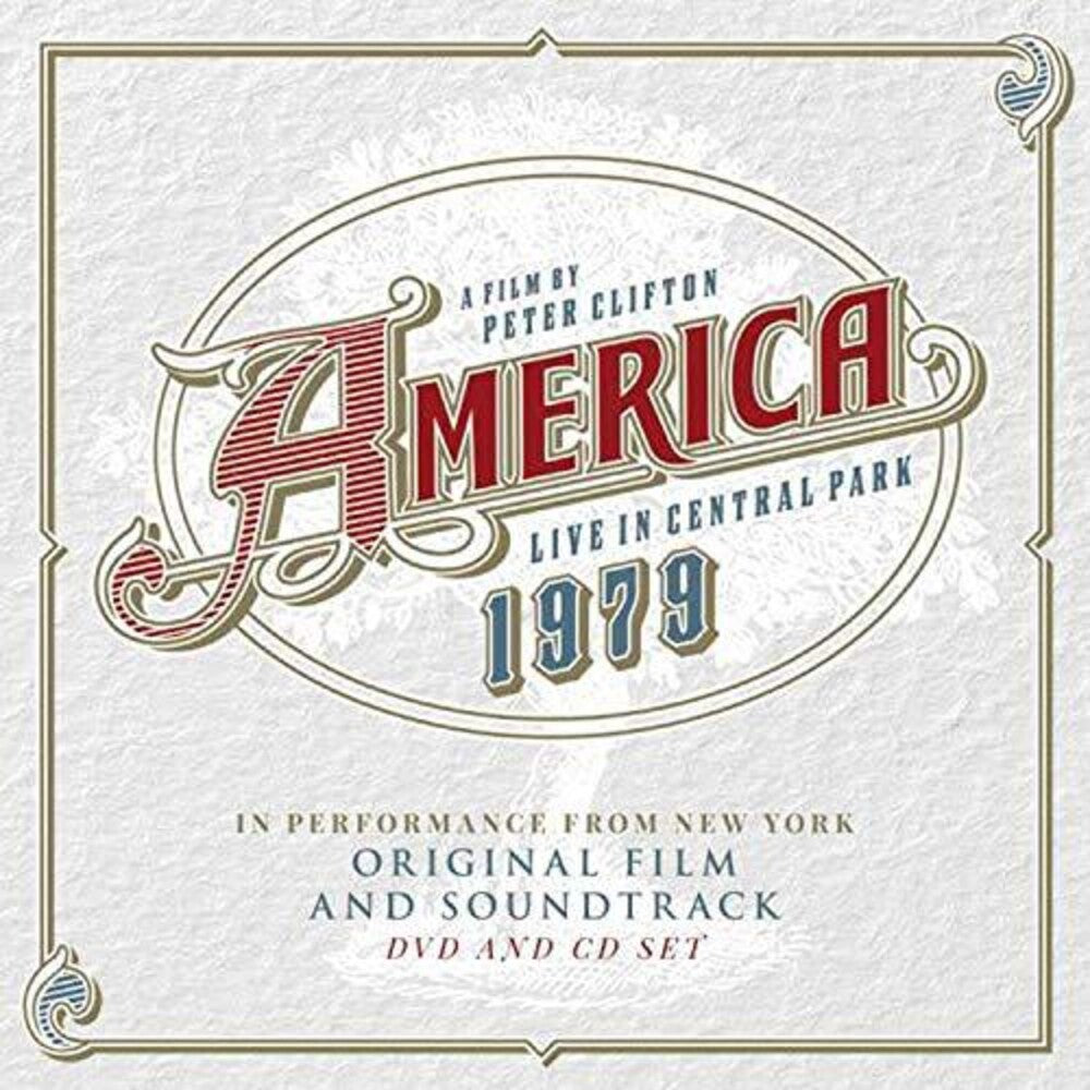 the album cover for America - Live In Central Park 1979