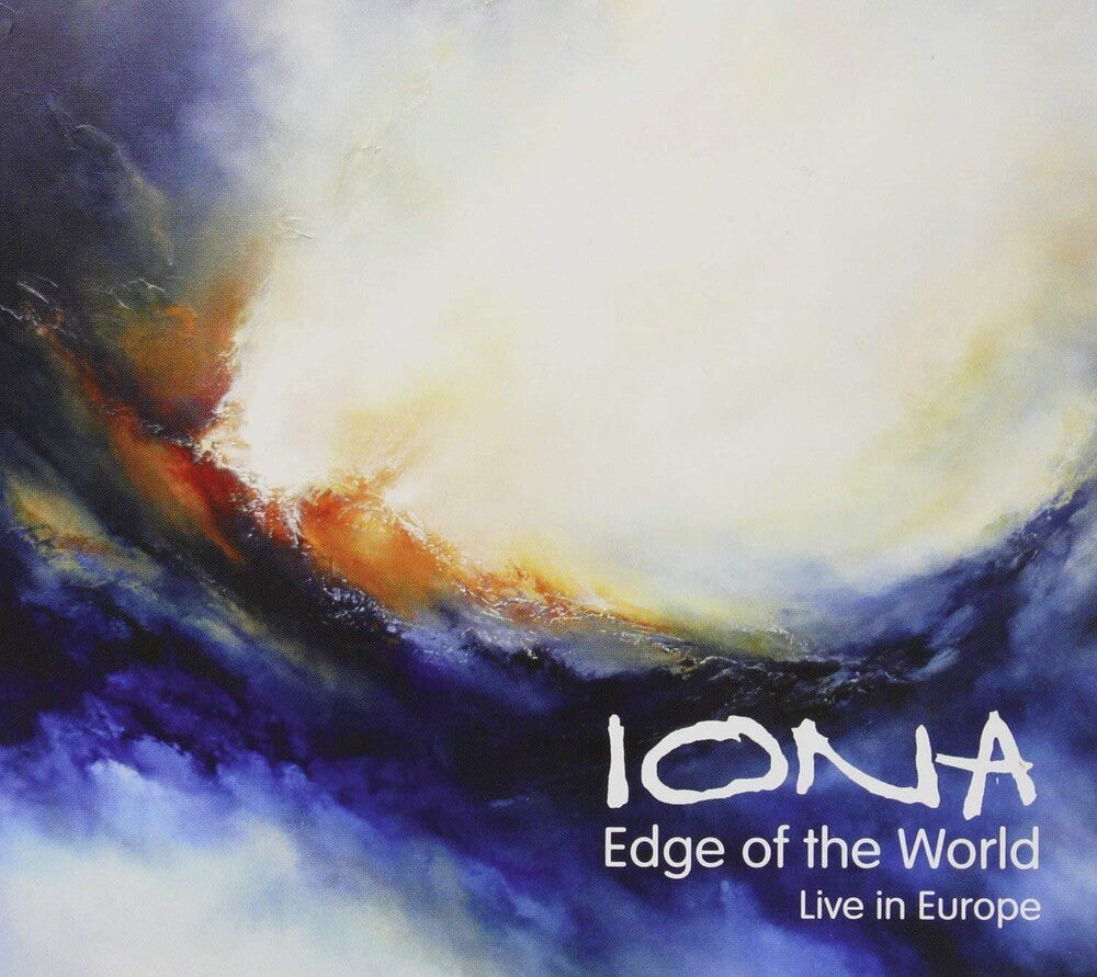 the album cover for Iona - Edge Of The World - Live In Europe