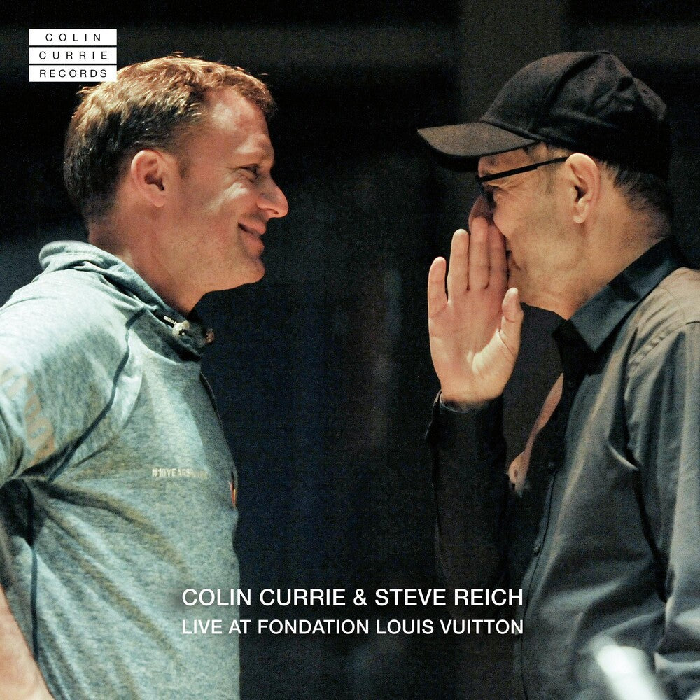 the album cover for Colin Currie / Reich,Steve - Live At Foundation Louis Vuitton
