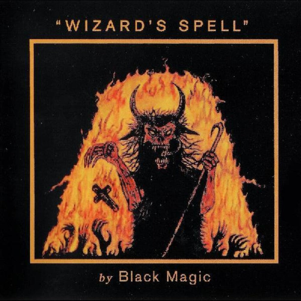 the album cover for Black Magic - Wizard's Spell