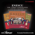 the album cover for Enescu / Bbc Philharmonic Orchestra - Enescu: The Three Symphonies