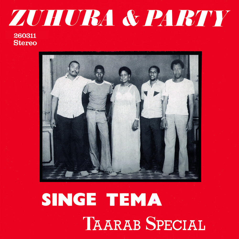the album cover for Zuhura & Party - Singe Tema: Taarab Special