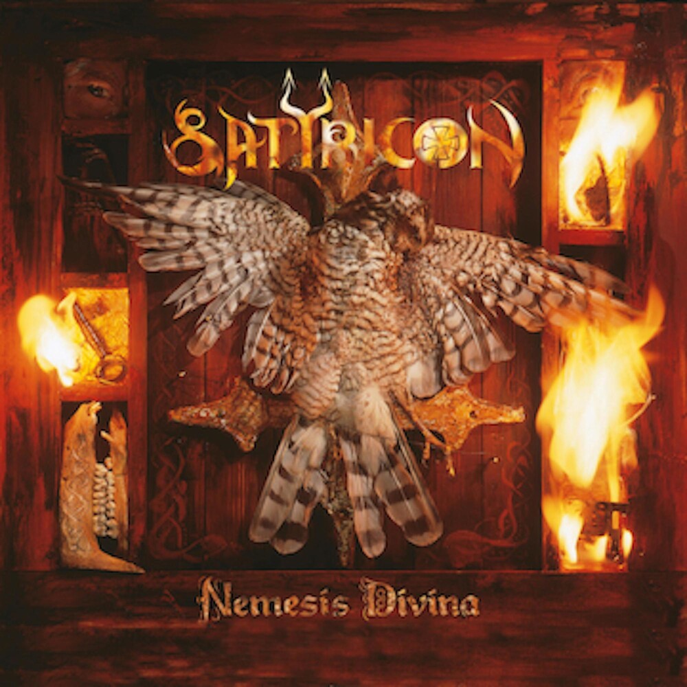 the album cover for Satyricon - Nemesis Divina