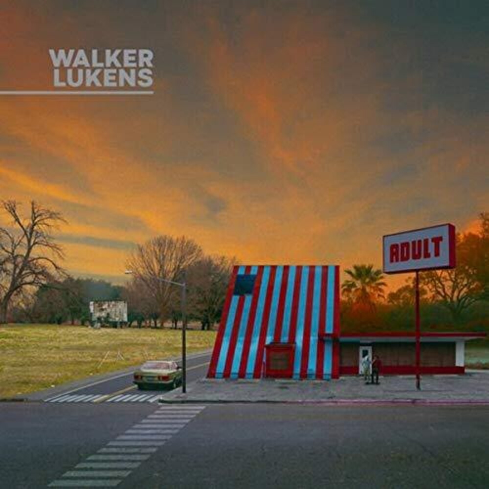 the album cover for Walker Lukens - Adult
